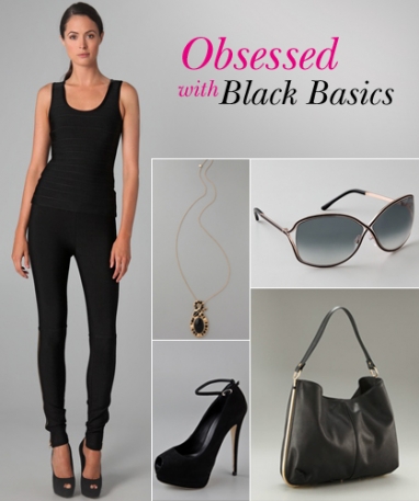 LUX Look: Obsessed with Black Basics