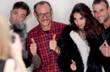 Ed Westwick stars in Philipp Plein’s Fall 2012/2013 campaign shot by Terry Richardson