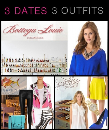 What To Wear: 3 Dates, 3 Outfits