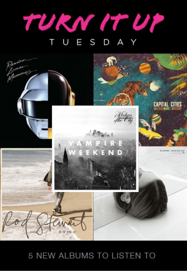 Turn It Up Tuesday: 5 New Albums to Listen To