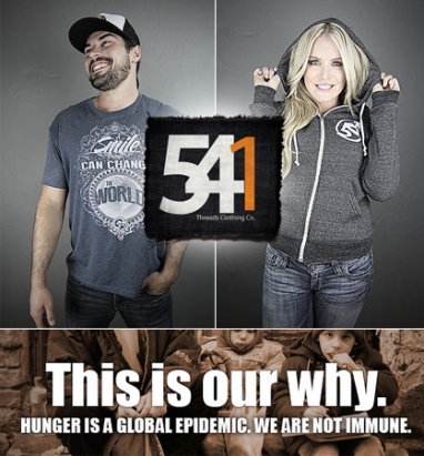 541 Threads: Feeding the Hungry, Five at a Time