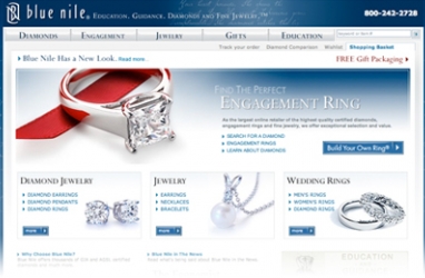 Online Diamond Destination, Blue Nile, Prepping for Major Website ‘Face Lift’