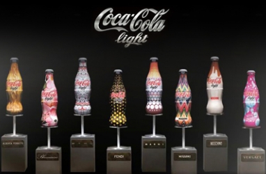 Coca Cola Light Receives a Fashion Makeover for Charity