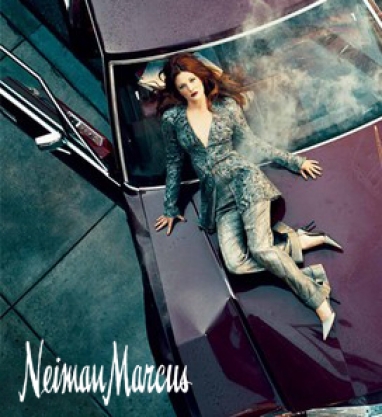Drew Barrymore gets vampy in Neiman Marcus’ advertising campaign