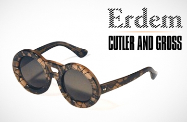 Designer Erdem Partners with Cutler & Gross for New Sunglass Collection