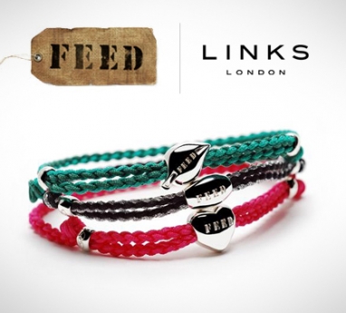 Feed and Links of London collaborate on charitable bracelets