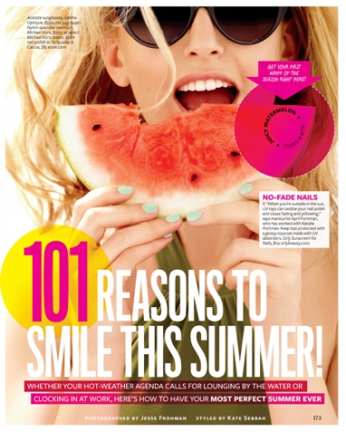 InStyle tickles the nose with new “rub and smell” issue
