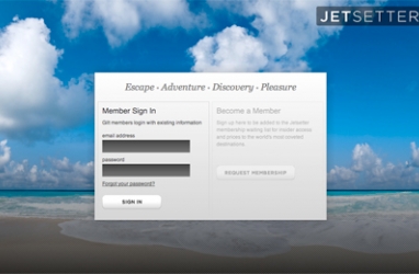 LUX Travel:&nbsp; Jetsetter, Exclusive New Member-Only Site