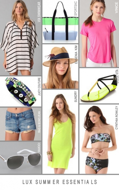 LUX Summer essentials guide