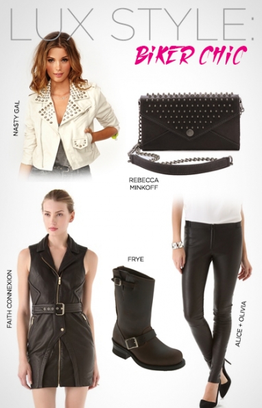 LUX Style: biker chic