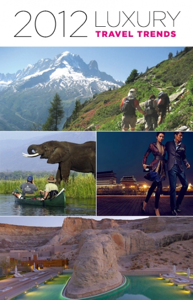 LUX Travel: new luxury travel trends of 2012