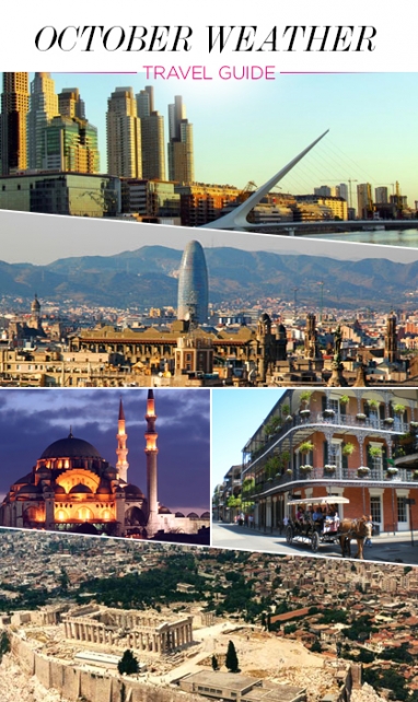 LUX Travel: October weather travel guide
