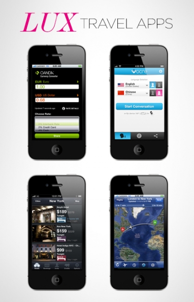 LUX Travel: top travel apps for smartphones