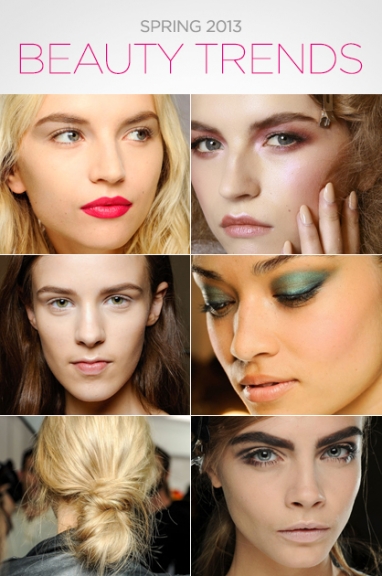 LUX Beauty: Spring 2013 Beauty Trends