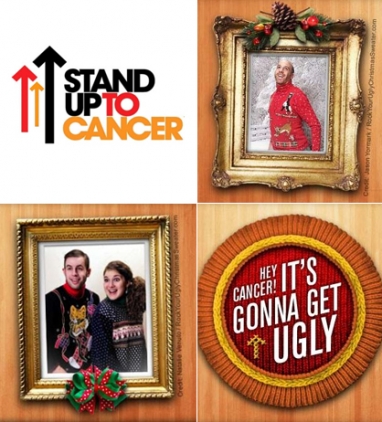 Fight Cancer Beautifully with SU2C’s Ugly Holiday Sweater Campaign