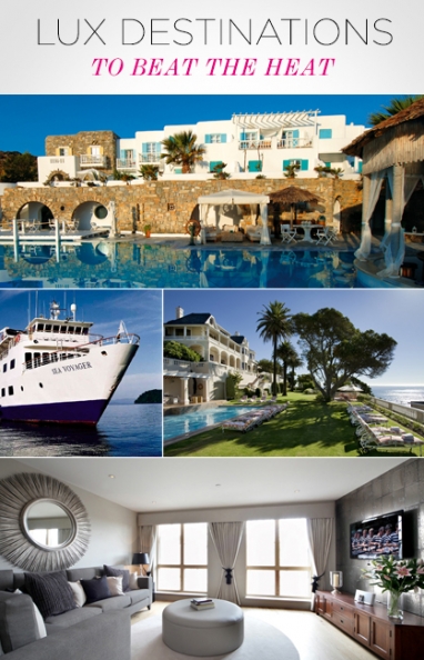 LUX Travel: end-of-summer getaways
