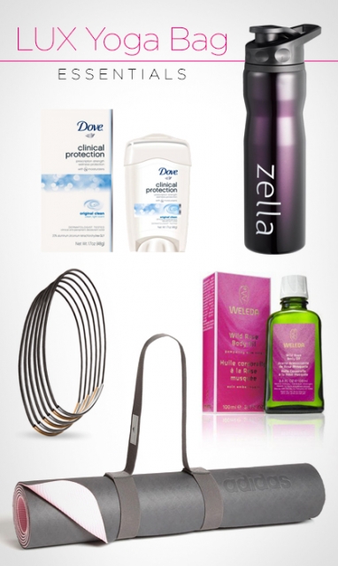 Yoga bag essentials