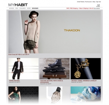 Amazon flash-sale site now offers designer tab