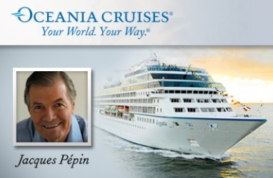 LUX-Travel: Oceania Cruises Partners with Master Chef Jacques Pepin to Open French Bistro