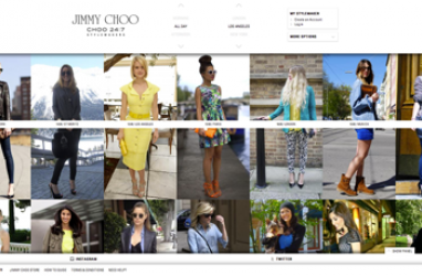 Jimmy Choo launches new site Choo 24:7 Stylemakers to show off street style