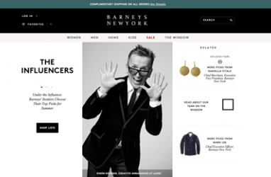Barneys.com gets a makeover