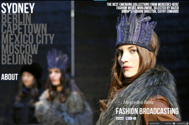 Mercedes-Benz and Dazed & Confused team up for Fashion Broadcasting