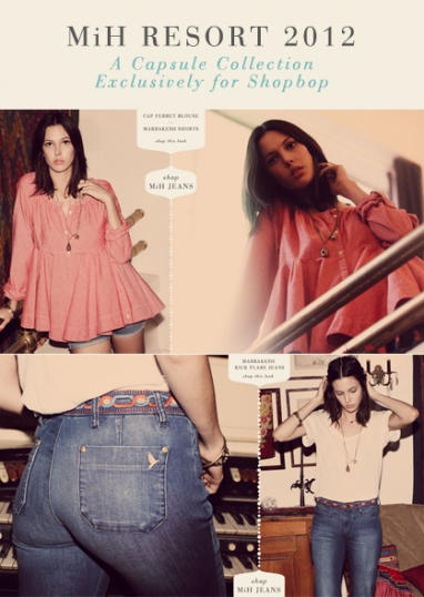 Shopbop partners on resortwear with MiH Jeans