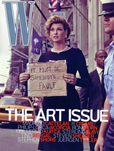 W Magazine November ‘Art Issue’ Sparks Controversy