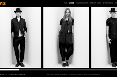 Y-3 sportswear expands with global online store