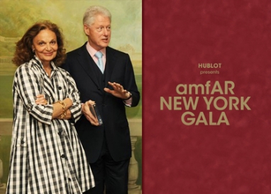 AmfAR honors Bill Clinton at gala