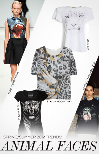 Spring/Summer 2012 Trends: Animal face tees