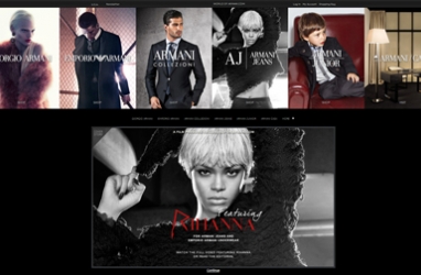 Giorgio Armani goes digital and global with new online flagship