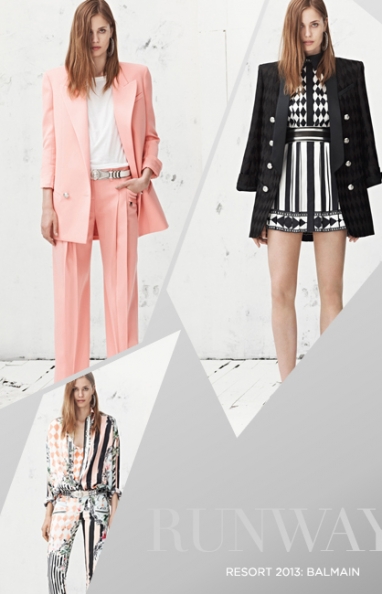 Resort 2013: Balmain