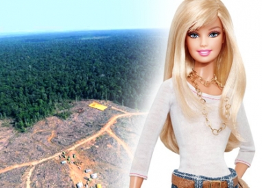 Barbie and Ken wreck the rainforest?