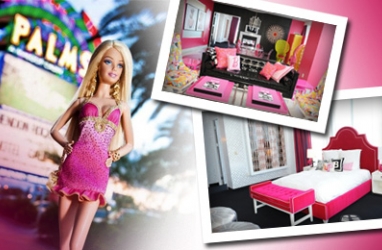Barbie Hits Vegas, Penthouse Style at the Palms Hotel