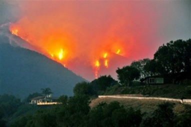 Santa Barbara Homes Under Fire