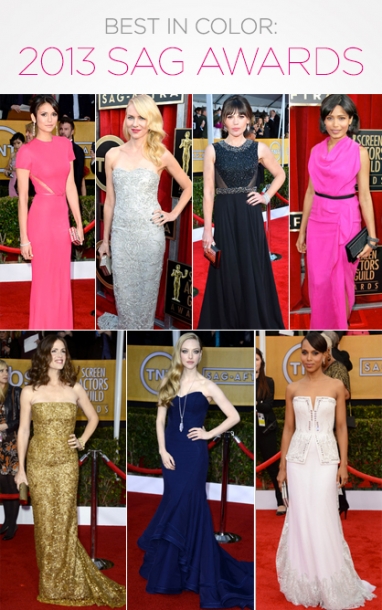 Best in Color: SAG Awards 2013