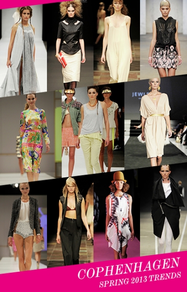 Copenhagen Fashion Week Spring 2013 trends