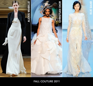 Paris Couture Fall 2011: Shades of White
