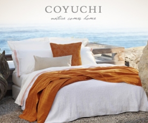 Coyuchi organic cotton brings nature home
