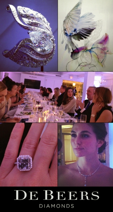 De Beers Showcases Imaginary Nature Collection At Exclusive NYC Dinner Party