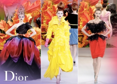 Flower Power: Christian Dior Couture