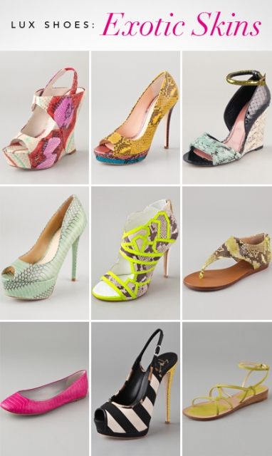 LUX Shoes: Exotic Skins