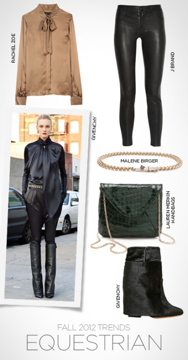 Fall 2012 trends: equestrian