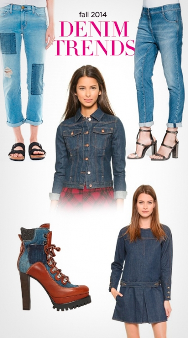 Fall 2014: Denim Trends You’ll Want to Wear