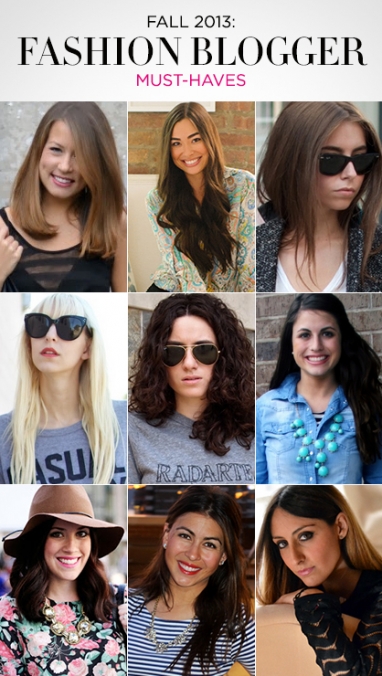 Fall 2013: Fashion Blogger Must-Haves