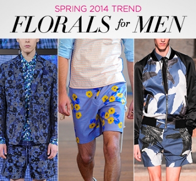 Spring 2014 Trend: Florals for Men