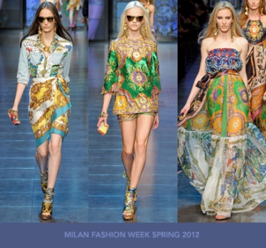 Milan Fashion Week Spring 2012: D&G