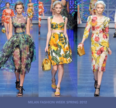 Milan Fashion Week Spring 2012: Dolce & Gabbana