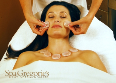 New rose quartz facial rocks spa experience